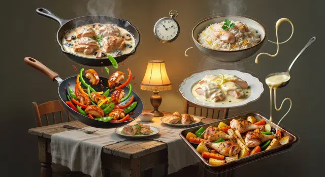 Jednostavni međunarodni obroci: brza domaća jela